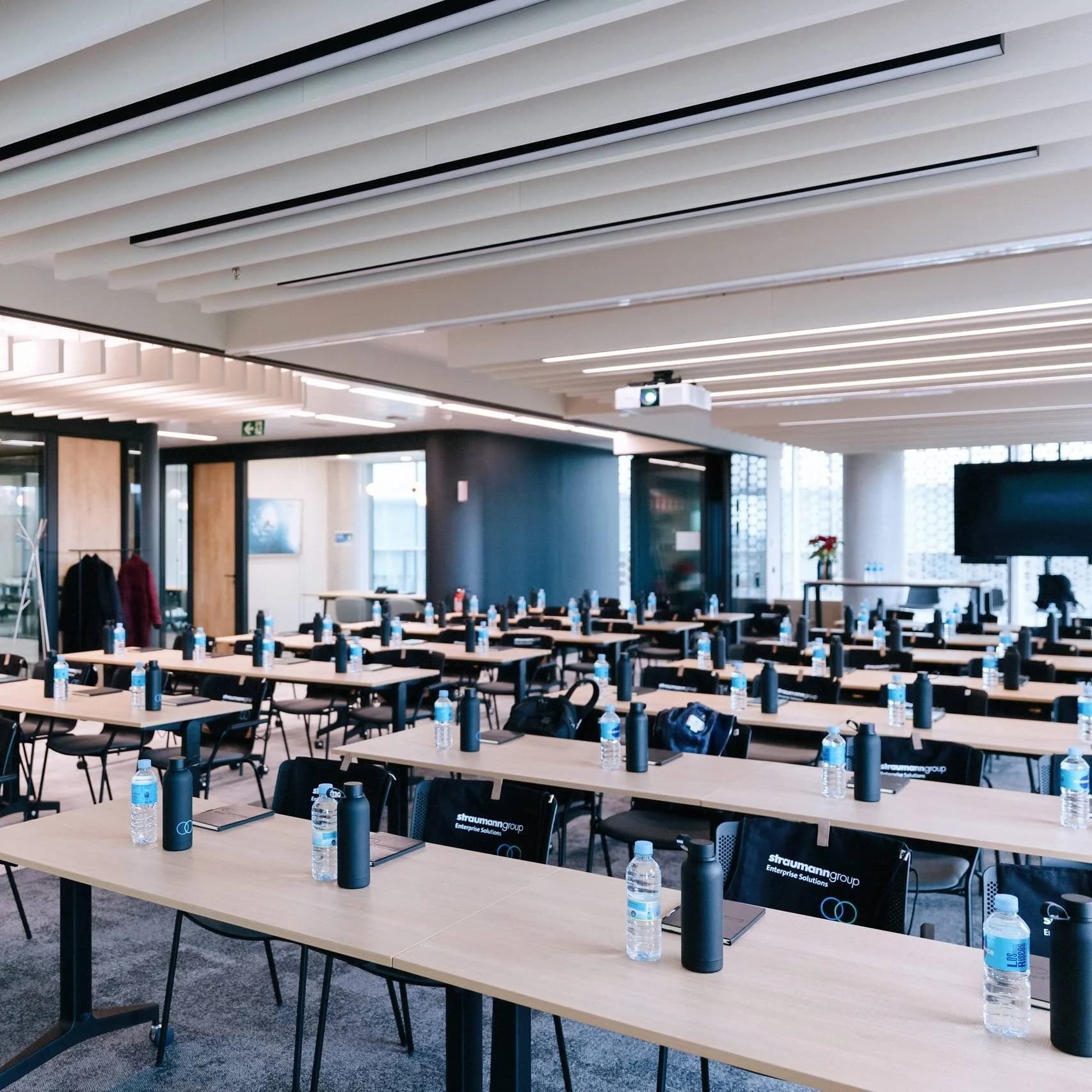 Aula de formación del curso de RNO en Straumann Group Madrid